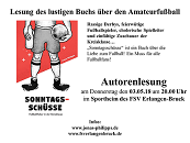 Lesung am 03.05. beim FSV Erlangen−Bruck